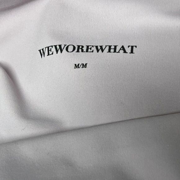 New WeWoreWhat High Rise Lilac leggings Sz M - Picture 5 of 6